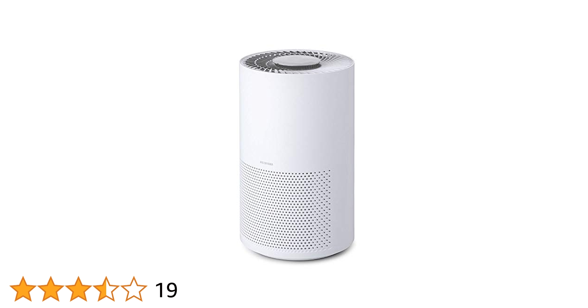 アイリスオーヤマ 空気清浄機 IP-A35-W 空気清浄機16畳 IAP-A35-W ホワイト0.1+【JIS規格適合】ナノ